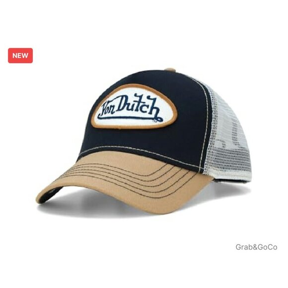 Unisex Trucker Hat Curved Bill Mesh Back Retro Classic Adjustable Snapback Cap main image 7